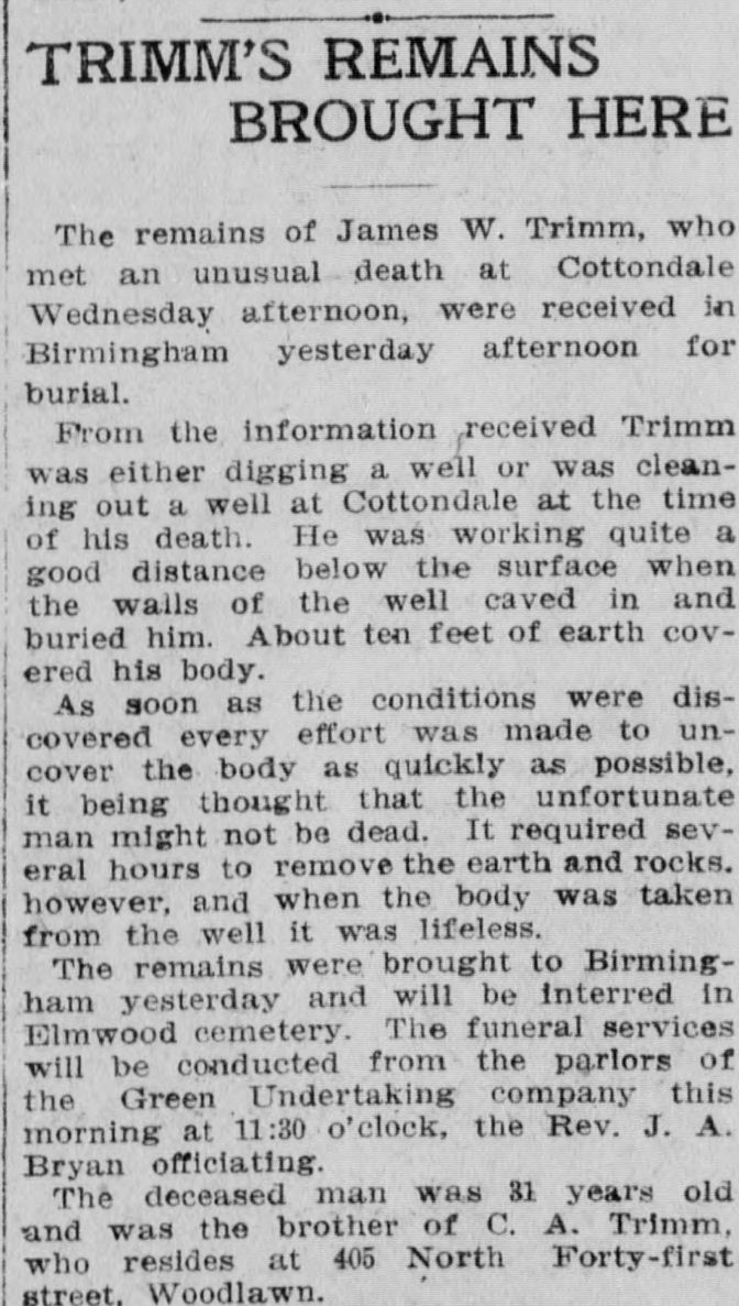 James W. Trimm obituary